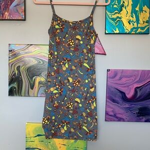 Mushrooms tank top dress